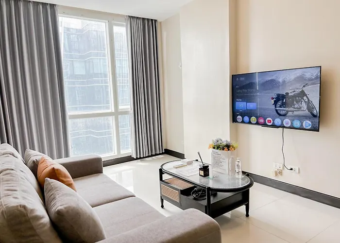 Modern 1br W Exclusive Pool Access Lägenhetshotell 3*